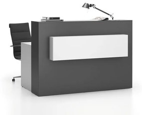 Odkladacia polica SEGMENT, 1300 x 150 x 350 mm, biela