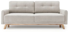 Béžová rozkladacia pohovka Bobochic Paris Balio Enjoy