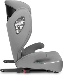 Autosedačka CARETERO BREEZY FIX GREY (100-150cm)