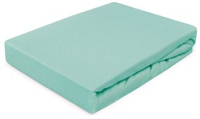 JERSEY PRESTIERADLO 120X200 CM SVETLOTYRKYSOVÉ