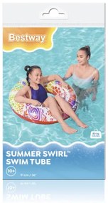 Nafukovacie koleso Bestway 36084 červené 91 cm