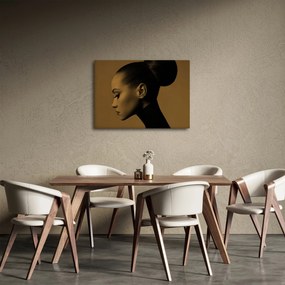 Obraz - Žena z profilu (70x50 cm)
