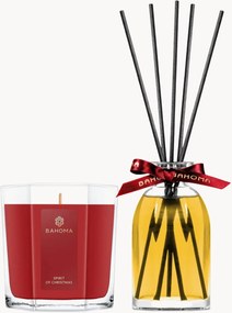 Difúzor a vonná sviečka Spirit of Christmas (Cassis, Blueberry, Tangerine), 2 ks