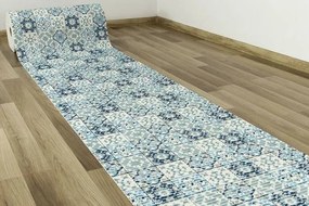 Kúpelňová penová rohož Softy-tex 828 modrá