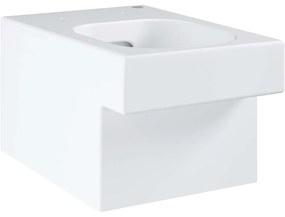 GROHE Cube Ceramic závesné WC Rimless s hlbokým splachovaním, 370 x 565 mm, alpská biela, s povrchovou úpravou PureGuard, 3924500H