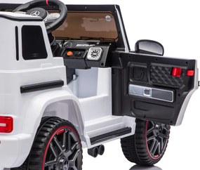 Ramiz Detské vozidlo Mercedes G63 AMG LIFT, biele