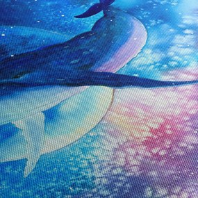 Obraz - Vesmírna veľryba (70x50 cm)