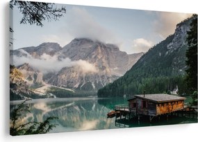 Obraz - Lake Prags (90x60 cm)