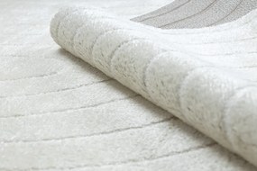 Dywany Łuszczów, Kusový koberec Mode 8494 geometric cream, 240x330, biela, chodba / predsieň