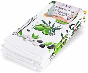 Utierky na riad Olive Oil set 3 ks EMI