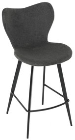 Barová stolička B-1068 GREY2, sivá