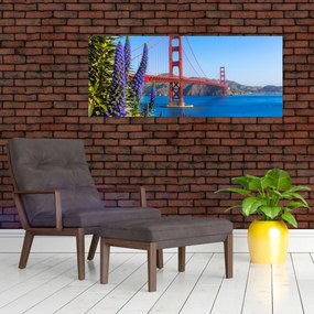 Obraz - Golden Gate Bridge, San Francisco (120x50 cm)