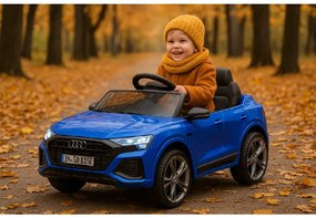 Elektrické autíčko Audi RS Q8 modré