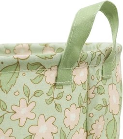 Úložný kôš na hračky kvety šalvia o 40 cm