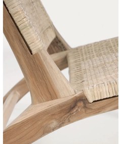 Kreslo s výpletom v prírodnej farbe Beida – Kave Home