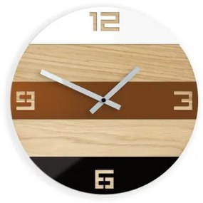 Sammer Nástenné hodiny Dub Pola 33,5 cm BiancoWood