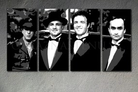 Ručne maľovaný POP Art obraz Corleone Family | rôzne rozmery