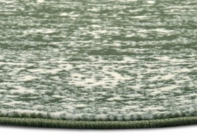 Hanse Home, Kusový koberec Gloria 105519 Green kruh, 160x160 (priemer) kruh, zelená, obývacia izba