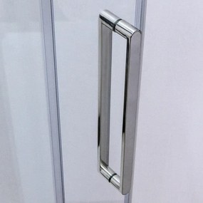 Posuvné sprchové dvere OBZD2 Černý elox 120 cm