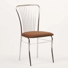 Stima Stolička IRINA chrom Vyberte látku ->: LUX Bronzová 11