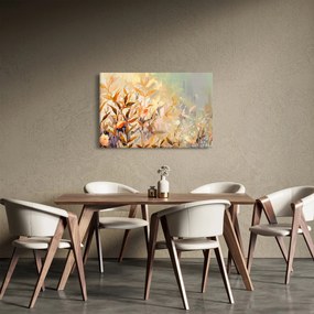Obraz - Maľované rastliny (90x60 cm)