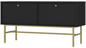 TV Stolík Tokyo 3 2K čierny grafit 302