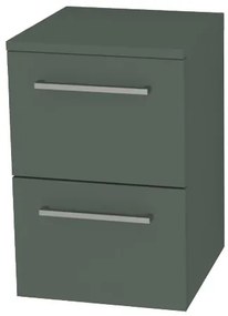 Mereo, Mereo Bino, kúpeľňová skrinka spodná 50 cm, Multidecor, Zelená Verde, MER-CN694ZEV1