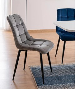 Čalúnená jedálenská stolička Chic Velvet - výber z 8 prevedení