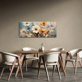 Obraz - Kytica, maľba (120x50 cm)
