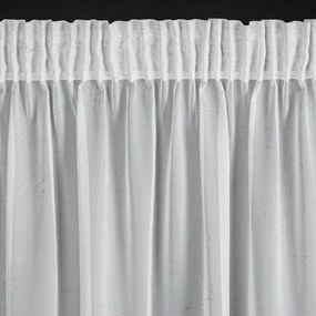ZÁCLONA NA PÁSKE HERA 140X270 CM VZOROVANÁ