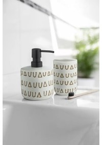 Béžový keramický pohárik na zubné kefky Avila - Wenko