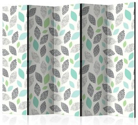 Artgeist Paraván - Patterned Leaves [Room Dividers]