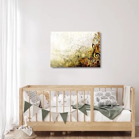 Sklenený obraz - Sila hudby (70x50 cm)
