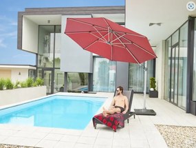 KNIRPS žulový stojan 140 kg pre slnečník s bočnou nohou