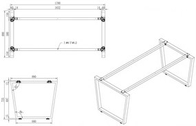 Kancelársky stôl PRIMO IMPRESS, 180x90 cm, sivostrieborná podnož, buk