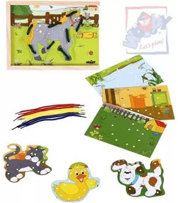 Woody Prešívacia krabička Zvieratká
