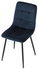 Sada jedálenských stoličiek CT-281 BLUE4, 4 ks
