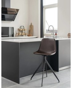 Tmavohnedé barové stoličky v súprave 2 ks 84 cm Monaco – House Nordic