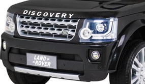Ramiz Land Rover Discovery Elektrické auto pre deti Čierne SUV + diaľkové ovládanie