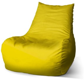 Sablio Sedací vak Bean Žltá - 100 x 90 x 45 cm
