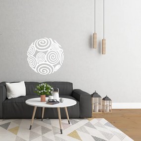 Sablio Samolepka na stenu: Koule - 120x120 cm