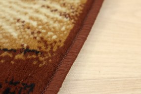 Kusový koberec Srdce Ježiša, 80x100, hnedá, obývacia izba, Weltom