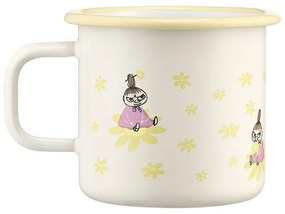 Hrnček Moomin Flowers 0,37l, smalt / žltý
