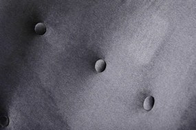 Kreslo Picolo s podnožkou, šedá (Tempo 4607 / přírodní)