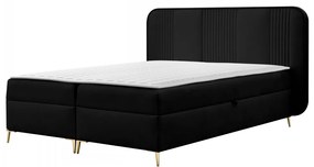 Kontinentálna manželská posteľ Omentre, Rozmer postele: 180x200, Dostupné poťahy: Magic Velvet 2219
