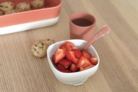 Jedálenská sada silikónová 4-dielna Terracotta