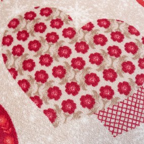 Sada 2 ks obliečok na vankúšiky AMORE 45 x 45 cm