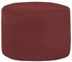 Taburetka Cilindro bordová ekokoža