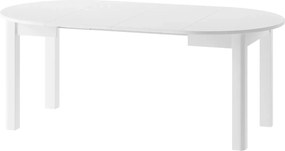 Rozkládací jídelní stůl Indus 105/240 cm bílý