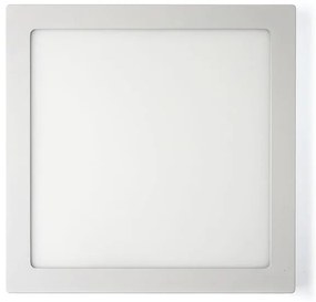 BERGE LED panel štvorcový prisadený - 24W - 230V - 1900Lm - teplá